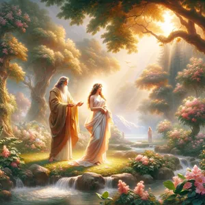 22. Och Herren Gud byggde en kvinna av revbenet som han hade tagit från människan, och förde henne till människan.