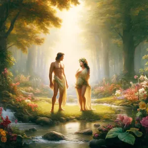 25. Och de var båda nakna, människan och hans hustru, och de skämdes inte.