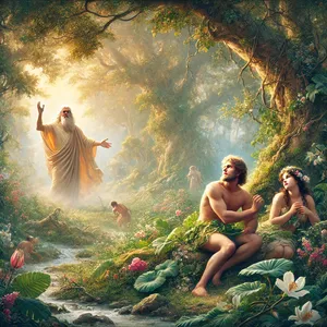 9. Men Herren Gud kallade på mannen och sade till honom: Var är du?