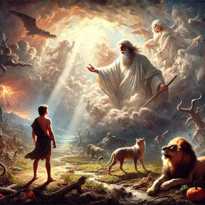 15. Men Herren sade till honom: Om någon dödar Kain, skall han bli utsatt för hämnd sjufalt. Och Herren satte ett tecken på Kain, för att ingen som mötte honom skulle slå ihjäl honom.