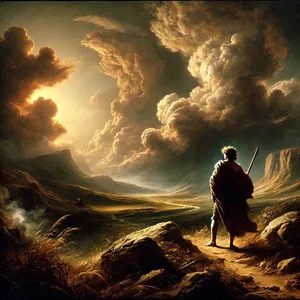 16. Så gick Kain bort från Herrens ansikte och bosatte sig i landet Nod, öster om Eden.