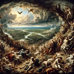 11. Men jorden var fördärvad inför Gud, jorden var full av våld.