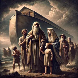 18. Men med dig vill jag upprätta ett förbund, och du ska gå in i arken med dina söner, din hustru och dina sonhustrur.