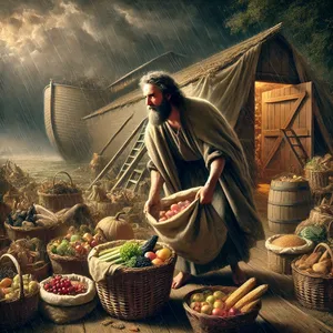 21. Och du ska ta med dig alla slags livsmedel och förvara dem som föda åt dig och dem.