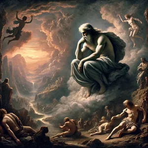 6. Då ångrade Herren att han hade gjort människorna på jorden, och han var bedrövad i sitt hjärta.