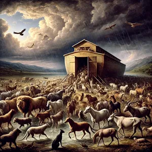 14. De och alla vilda djur efter sitt slag, alla boskapsdjur efter sitt slag, alla krälande djur efter sitt slag, alla fåglar efter sitt slag, alla bevingade varelser,