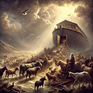 17. För ut med dig alla levande varelser av allt slags kött som är med dig, fåglar, boskap och alla smådjur som rör sig på jorden, så att de kan myllra på jorden och vara fruktsamma och föröka sig på jorden.