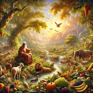 3. Allt som rör sig och lever skall vara er föda. Jag ger er allt detta, liksom jag gav er de gröna örterna.