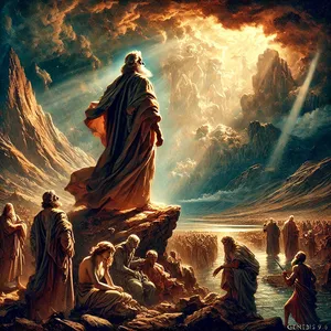 6. Den som utgjuter människoblod, hans blod skall utgjutas av människor, för Gud skapade människan till sin avbild.